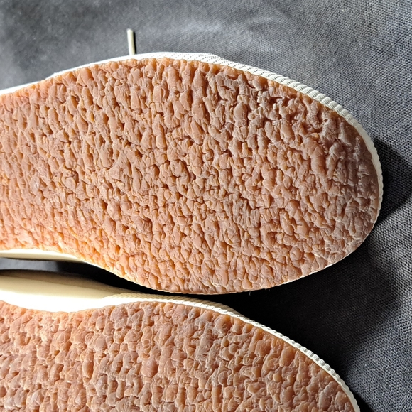 Superga Mono Tan Faux Suede Faux Fur Lined High Top Lace Up Sneakers VG US 5 - Picture 10 of 16